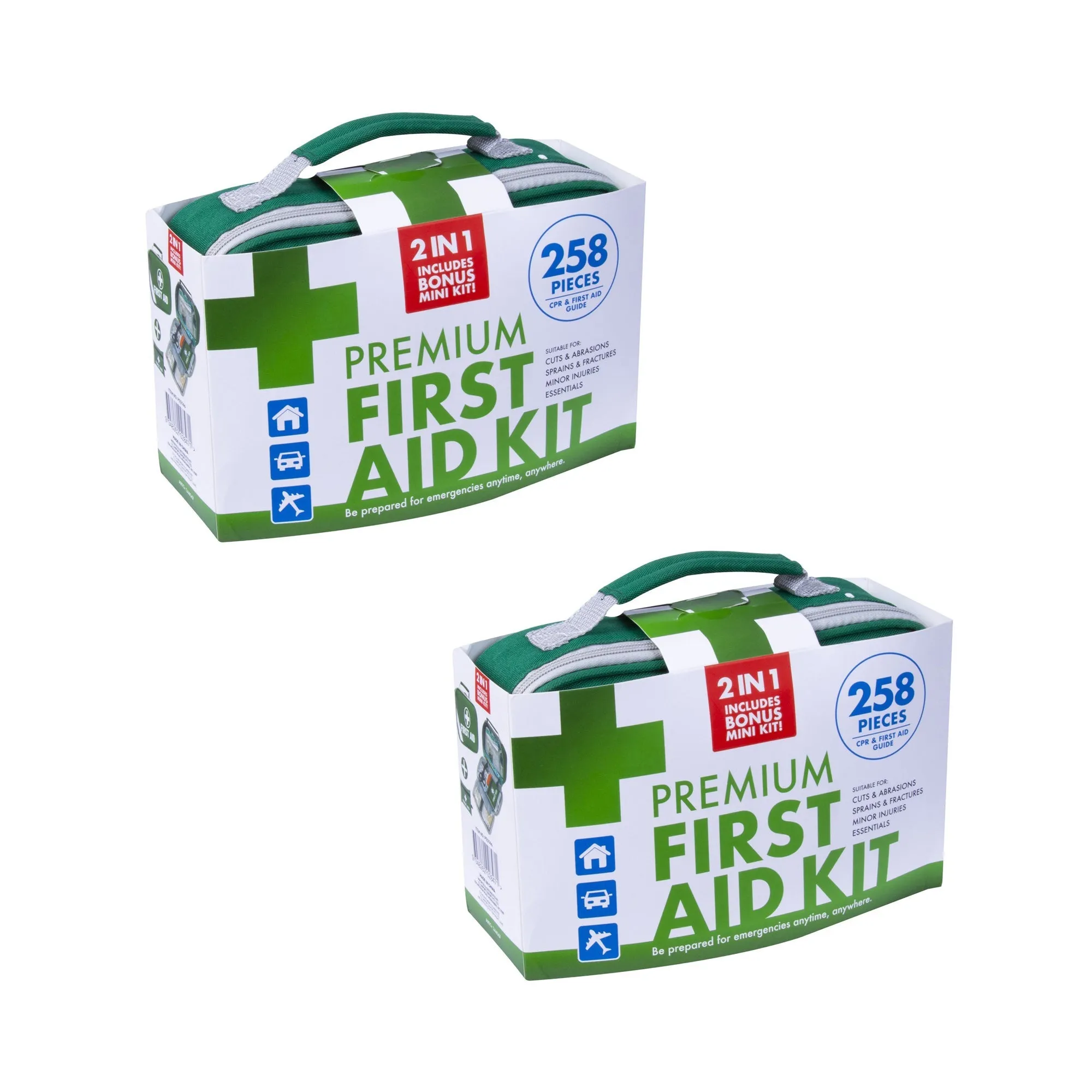 516 Piece Premium 2-in-1 Emergency First Aid Kit | ARTG Registered | Australia