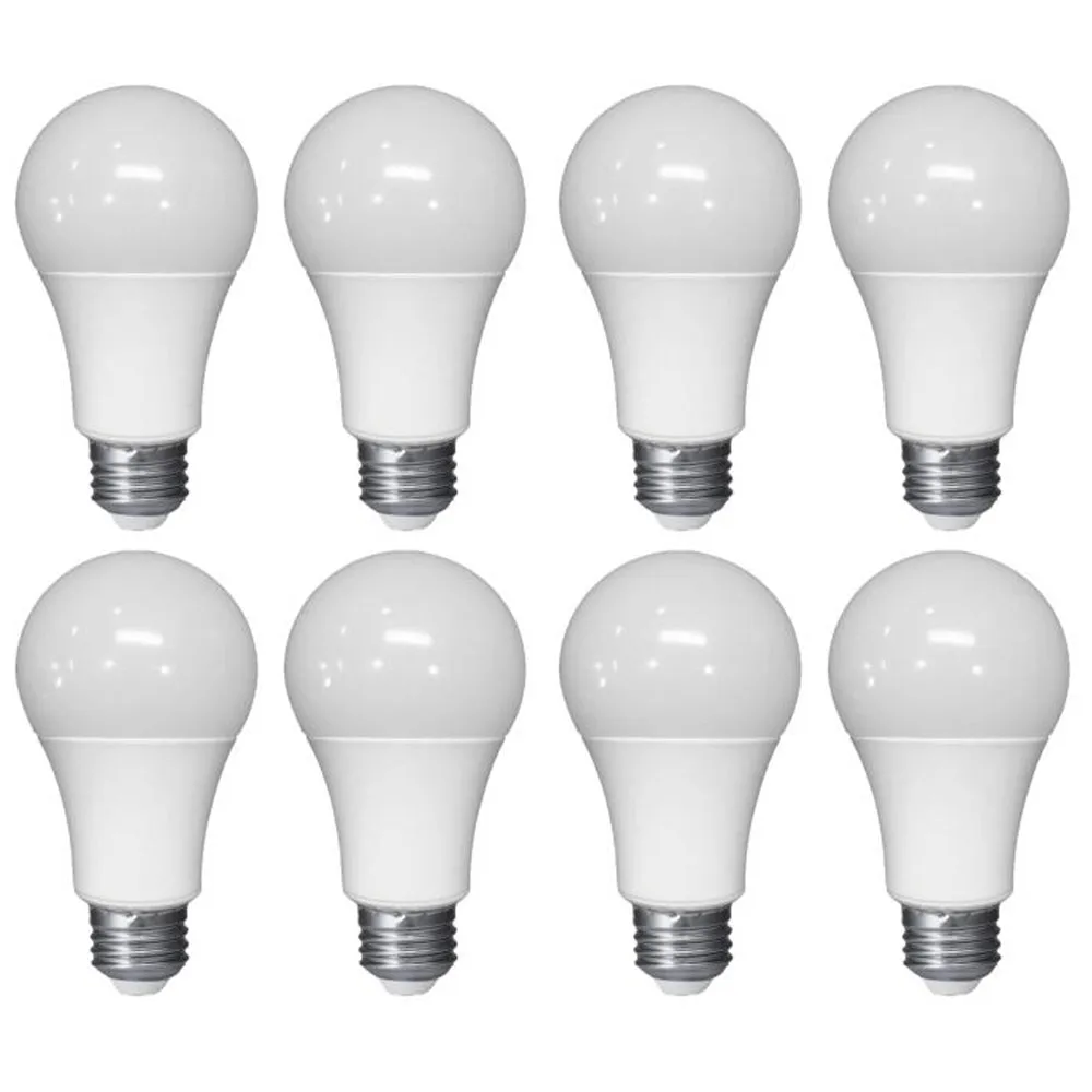 8 Pc Light Bulb Daylight LED 5 Watt Energy 400 Lumens 40 W Output Replacement