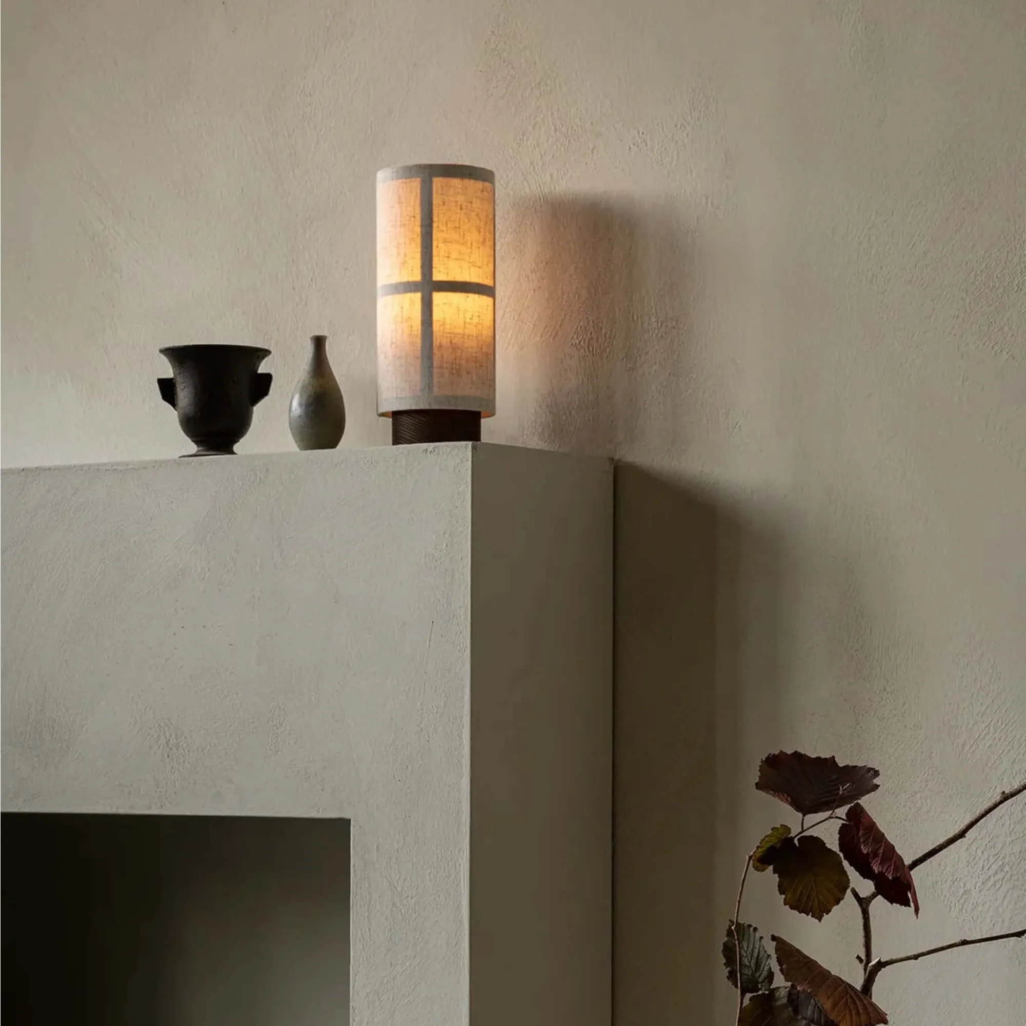 Audo Copenhagen Hashira rechargeable lamp, raw