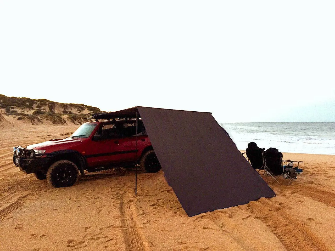 Awning Side Wall 2.5m X 2.9m Kalahari Black Edition