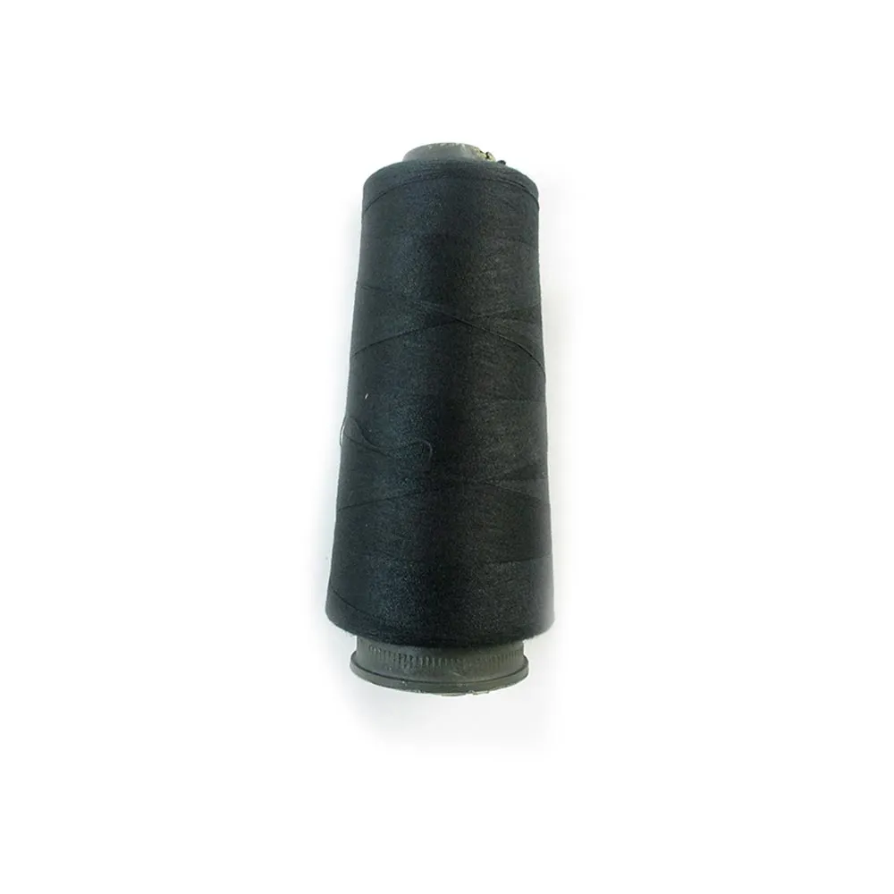 Black Thread Sewing String Seam Spool 3000 Yard 100% Polyester Upholstery Serger
