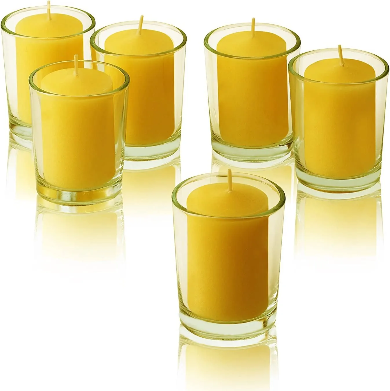 Citronella Votive Candles 15 Hour Burn Time - Pack of 36