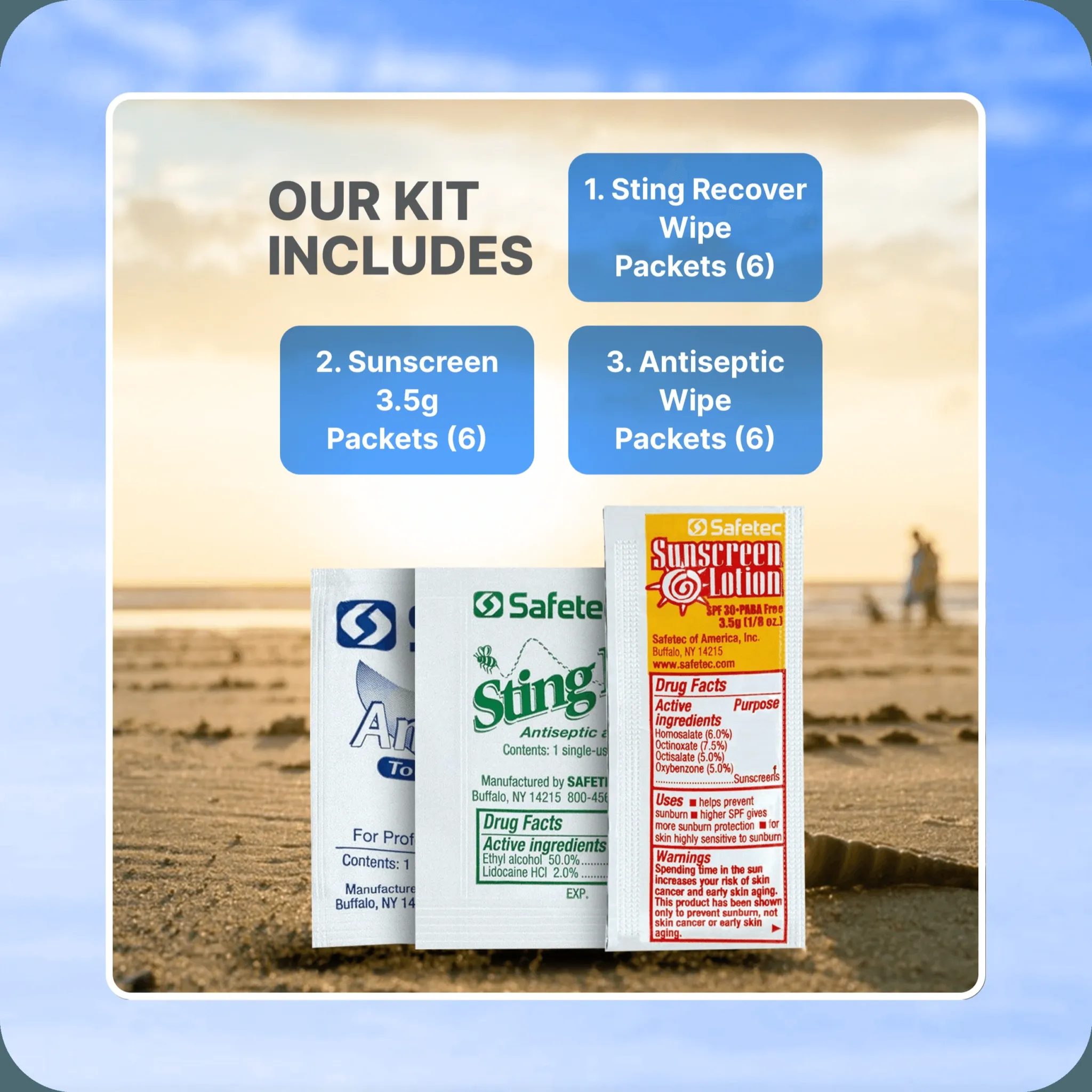 Cruise Essentials On-The-Go Refill Kit | Basic | Outdoor Kits Essentials
