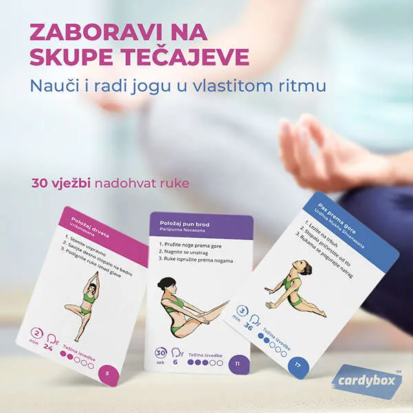 Illustrated cards Yoga - Illustrated cards for yoga